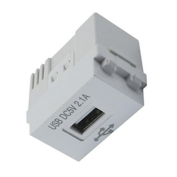 128 Type USB Power Module 220V Socket 5V 2.1A USB Mobile Phone Socket