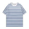 thumbnail image 2 of frariair Graphic Color Block Tee Featuring Relaxed Pullover Style And Breathable Fabric Perfect For Everyday Wear Blue, 2 of 7
