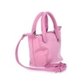 thumbnail image 5 of No Boundaries Women's Mini Tote Crossbody Bag, Rosy Lilac, 5 of 6