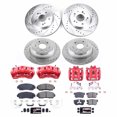 thumbnail image 2 of PowerStop Front and Rear Z23 Evolution Sport Brake Pad and Rotor Kit with Red Powder Coated Calipers Fits: HONDA Select Models KC5816, 2 of 3