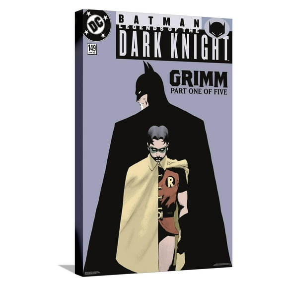 DC Comics Batman - Grimm Part One Canvas Wall Poster, 14.725" x 22.375"