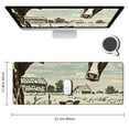 thumbnail image 2 of nygtbtfer  Mouse Pad Farm Village Landscape House Countryside Animal Rustic Tree Nature Gaming Mouse Mat Non-Slip Rubber Base Thick Mousepad for Laptop Computer PC 31.5x11.8 in, 2 of 6