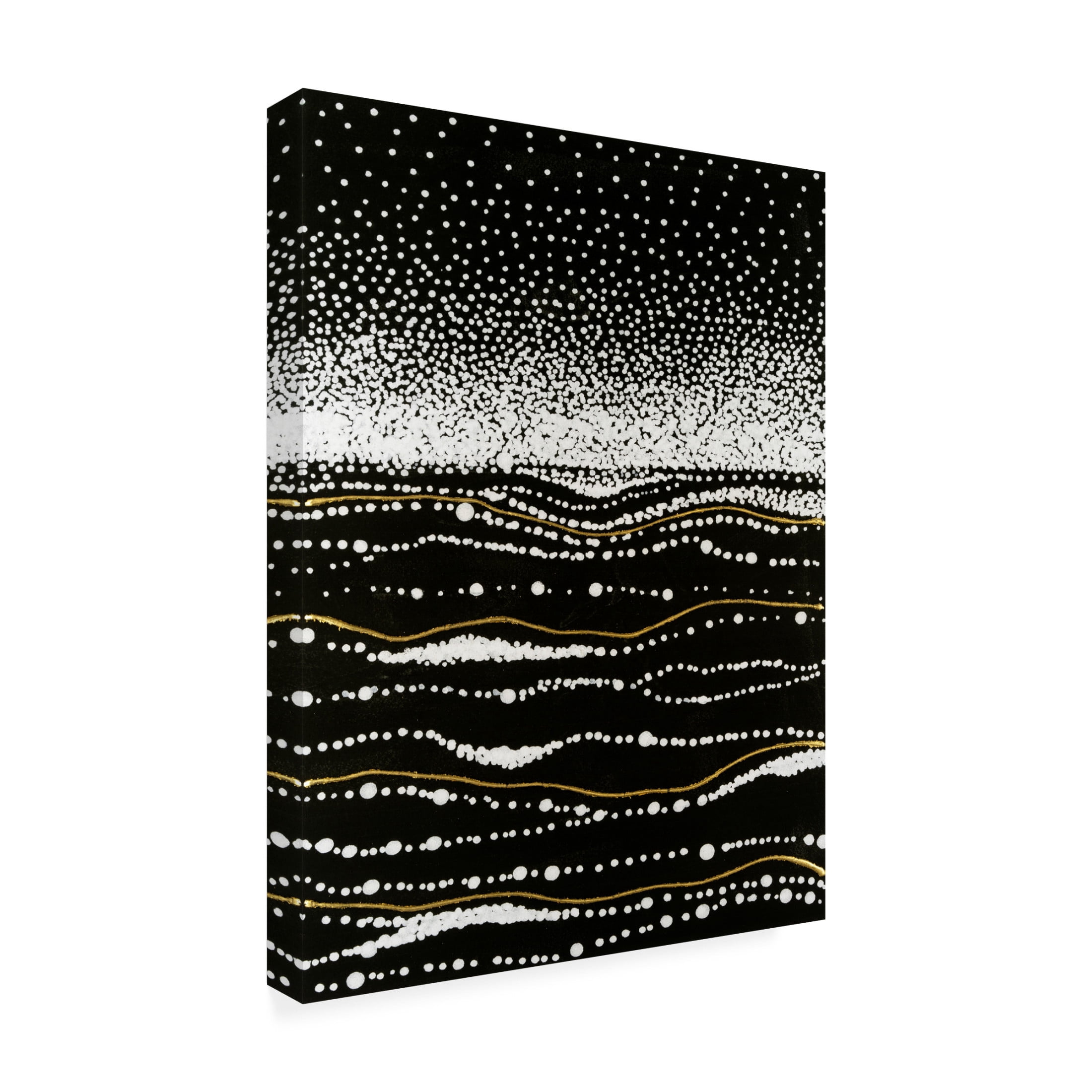 Canvas Wall Art - Vanna Lam 'Infinity Sands II' Wall Art for Living Room, Bedroom, or Office Décor by Trademark Fine Art - 24 x 32 Inches