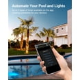 thumbnail image 6 of DEWENWILS Pool Pump Timer, 40A 2HP Heavy Duty  Wi-Fi Outdoor Smart Switch, Works with Smart Home Assistants, for Water Heater & Pool Equipment, UL Listed, 6 of 7