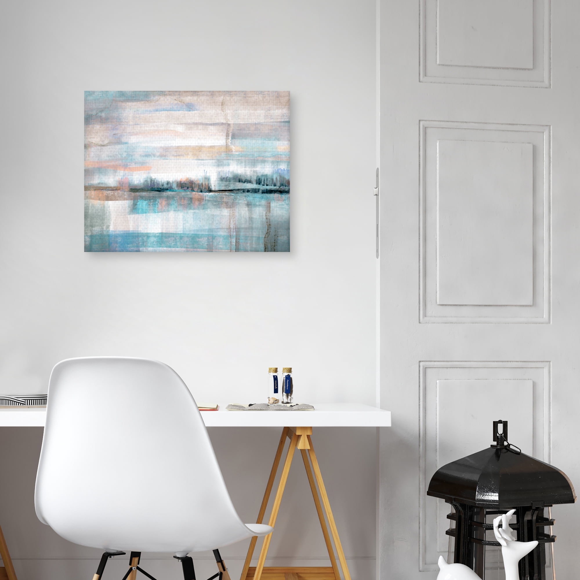 Pastel Valley by Nan Canvas Art Print