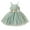Green, variant on Kovlvoll Infant Baby Girls Summer Dress Flower Sleeveless Suspender Mesh Summer Casual Fashion Girl Dresses