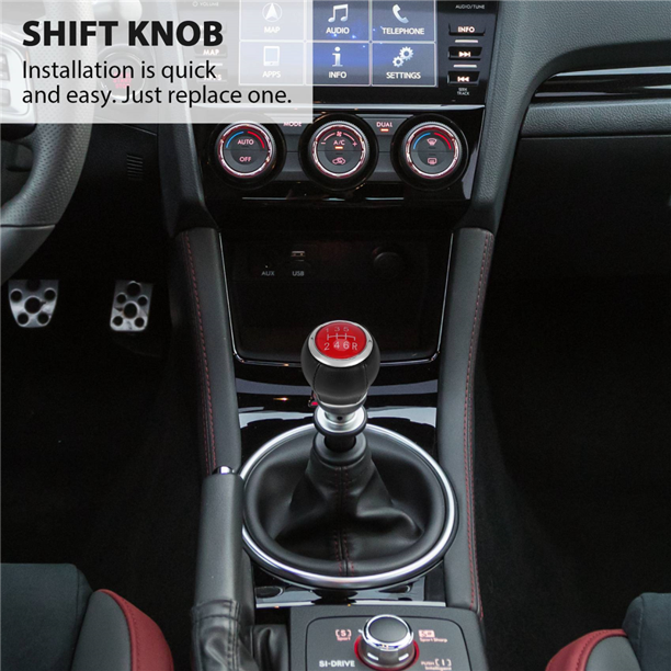 Gear Shift Stick Knob WRX STI 6 Speed Knob for Subaru Impreza WRX STI