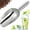Silver, variant on Ice Scoop 6 oz, Metal Ice Scooper for Ice Maker, Stainless Steel Food Scoop for Candy Wedding Kitchen Bar Party, Pet Animal Dog Food Scoop Beach Shovel, Heavy Duty & Sturdy, Silver