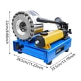 thumbnail image 4 of Wire Crimper, Hose Crimper, Manual Pipe Swaging Tool with 8 Dies (10-31mm), Portable Pipe Crimper, High Precision 0.01mm, 4 of 17