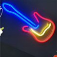thumbnail image 3 of Letrero de luz de neón LED para guitarra, luz nocturna USB, letrero decorativo para Bar, Pub, tienda, Club, garaje, decoración de fiesta en casa, 1 ud. JAMW Sencillez, 3 of 5