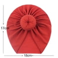thumbnail image 5 of 5 Pieces Cute Toddler Baby Girls Elastic Soft Nylon Headwraps Infant Knot Bow Headband Turban,Color:B, 5 of 5
