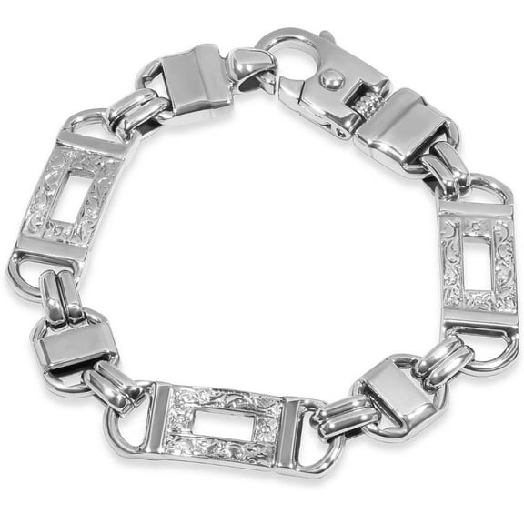 Pompeii Men's Link 14k Gold (70gram) or Platinum (113gram) 5.5-12.5mm Bracelet 8.5" (,)