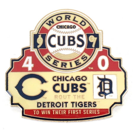 1907 World Series Commemorative Pin - Cubs vs. Tigers