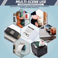 thumbnail image 2 of CR80 Cleaning Cards, Dual Side Card Reader Cleaner, POS Swipe Terminal Cleaning Cards -CR80 Card Chip Cleaner (60PCS),60 sheet x CR80 Cleaning Card,White, 2 of 7