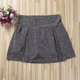 thumbnail image 3 of Women‘s Pure Color Elastic High Waist Plain Exercising Skirt, 3 of 7