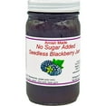 thumbnail image 3 of No Sugar Added Seedless Blackberry Amish Jam - 8 Oz Set of 3 Jars, 3 of 6