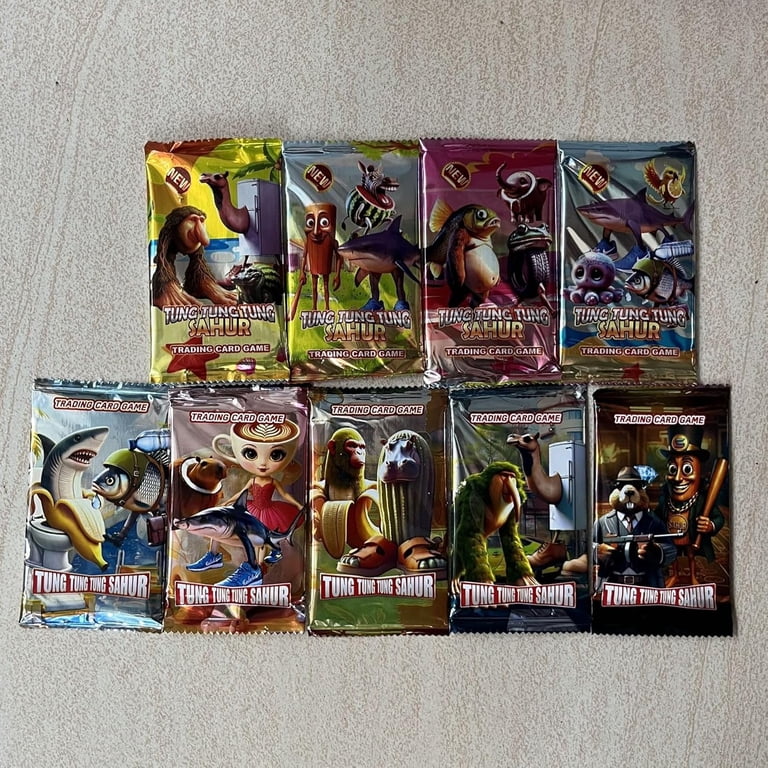 Beyolezi AN, Italian Brainrot Cards, 288pcs, Quirky Design