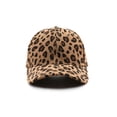 thumbnail image 3 of TOPTIE Corduroy Baseball Cap Unisex Warm Sun Protection Hat Leopard-Gray, 3 of 6