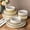 Autumn Haze-Service for 4, variant on Ceramic Dinnerware Set, Autumn Haze, Service for 4, 12 Pieces Porcelain Plates and Bowls