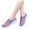 Purple, variant on Platform Wedge Mules Sneakers for Women Summer Fall Knit Backless Wide Width Orthopedic Walking Sandals Shoes
