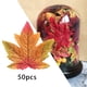 thumbnail image 4 of 3x11 Colores Hojas De Arce Artificiales Hoja De Otoño Falsa Eventos Fiesta Ducha Decoración E, 4 of 8