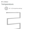 thumbnail image 6 of Voltaire 5-Bar Electric Towel Warmer in Chrome, 6 of 10