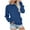 DI11-Royal Blue, variant on Dwellite Oversized Sweatshirt for Women Crewneck Fleece Pullover Soft Trendy Sweatshirts Plus Size Cute Hoodies with Pocket Pink S