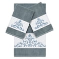 thumbnail image 1 of Linum Home Textiles Scarlet Embellished Turkish Cotton Towel Set, 1 of 7