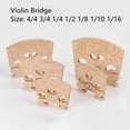 thumbnail image 3 of Violin Bridge Maple Full Size 4/4,3/4,1/4,1/2,1/8,1/10,1/16, 3 of 5