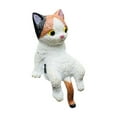 thumbnail image 2 of Sleepy Cat Car Cute Plop Doll Vehicle Interior Accessory Funny Cartoon Display Adorable Automotive Ornament, 2 of 8