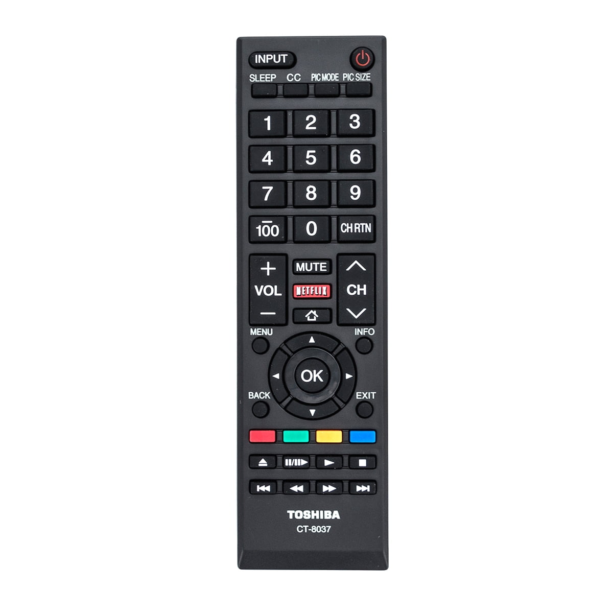 CT8037 New Replacement for Toshiba TV 40L3400 40L3400U 50L3400