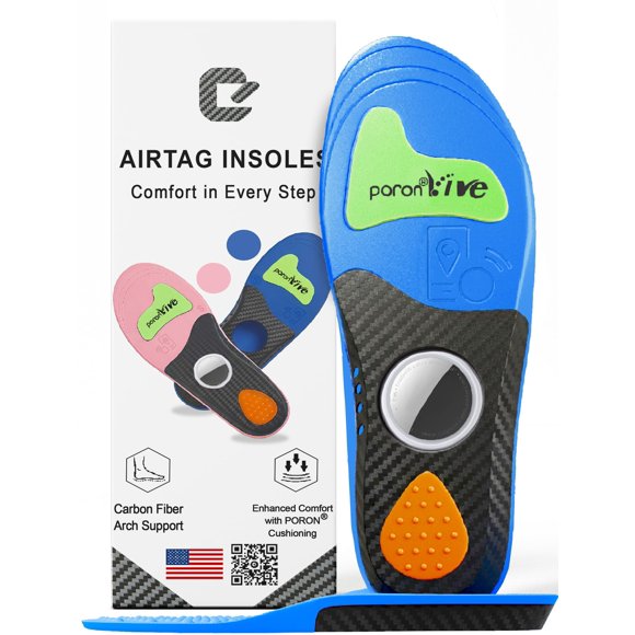 Plantilla infantil CiikDux para AirTag con absorción de impactos PORON