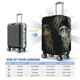 thumbnail image 6 of Haiem Jellyfish Luggage Cover Printed Suitcase Covers for Luggage Elastic Washable Suitcase Protector Fits 18-32 Inch Luggage-Medium, 6 of 9