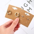 thumbnail image 4 of OFFIGAM 300Ud Tarjetas De Empaque Para Aretes Y Collares Con Papel Kraft Para De Joyería, 4 of 8