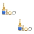 thumbnail image 4 of Kenally Conector rápido refrigerado por agua, conexión rápida portátil, adaptador de soldadura MIG extraíble, accesorios para manguera M6, azul Azul 2piezas Kenally CBP211790, 4 of 6