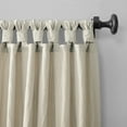 thumbnail image 3 of Archaeo Sarro Washed Cotton Twist Tab Curtain, 52" x 84", 3 of 8