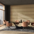 thumbnail image 2 of HOMCOM 4 Pack Acoustic Wall Panels, 24" x 24" Wood Wall Panels, Oak, 2 of 8