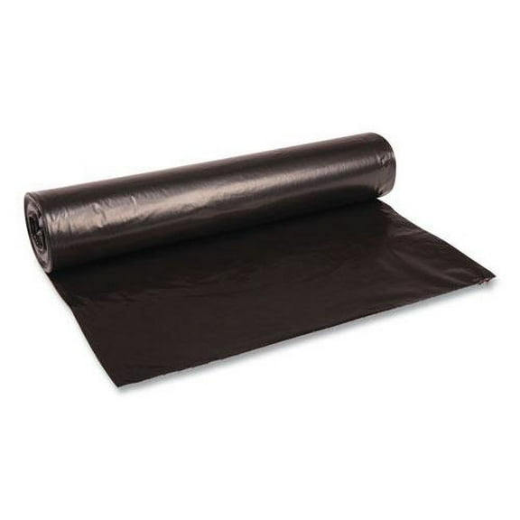(Price/CT)Boardwalk BWK518 Sh-Grade Can Liners, 43 X 47, 56gal, 1.2mil, Black, 10 Bags/roll, 10 Rolls/ct