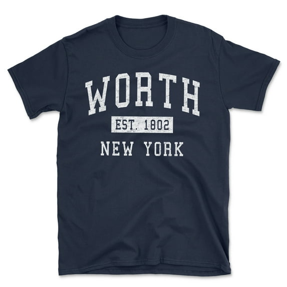 Worth New York Classic Established Men's Cotton T-Shirt