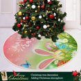 Dreamtimes Easter Eggs Christmas Tree Skirt 36", Easter Tree Skirt