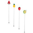 thumbnail image 2 of Miangastore Metal Stir Sticks Stainless Steel Stirring Rods Mixing Friends Family 4Pcs, 2 of 8