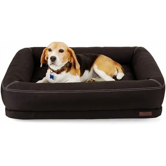 Indoor/Outdoor Dog Bed 32" L X 24" W Black