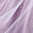 thumbnail image 3 of SWSMCLT Women's High Waist Tulle Skirt Flowy Chiffon Pleated Layered A Line Summer Calf Length Vintage Skirt Mesh Purple Small-Large, 3 of 4