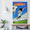 thumbnail image 5 of 1983 Sport Anime Television Series Captain Tsubasa Poster Painting On Canvas Wall Art Poster Scroll Picture Print Living Room Walls Decor Home Posters 12x18inch(30x45cm), 5 of 6