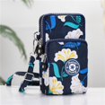 thumbnail image 1 of Woman‘s Cell Phone Bag with Large Capacity Wrist Strap Prints Design for Outdoor School Office Commute, 1 of 2