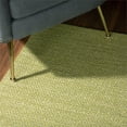 thumbnail image 3 of Addison Rugs Prism 2' x 3' Diamond Flat Weave Wool Accent Rug in Celery Green, 3 of 12