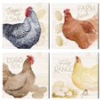 Metaverse Kathleen Parr McKenna 'Life on the Farm Chicken' Canvas Art ...