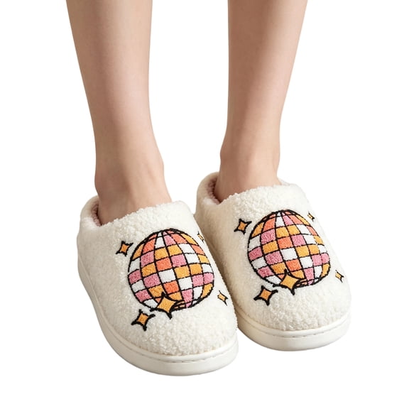 Willtoo Fluffy Slippers For Womens Warm Cozy Plush Fuzzy Memory Foam Slippers Slip-on House Slippers Indoor Outdoor