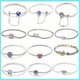 thumbnail image 2 of Charms Colección De Venta Caliente Pandora Pulsera 925 Corazón De Plata Esterlina Serpiente Cadena Para Las Mujeres Ajuste Original S925 Encantos De Los Granos, 2 of 4