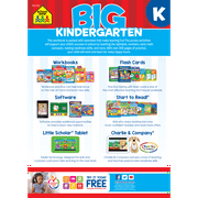 School Zone Big Kindergarten Workbook (Workbook) (Paperback)